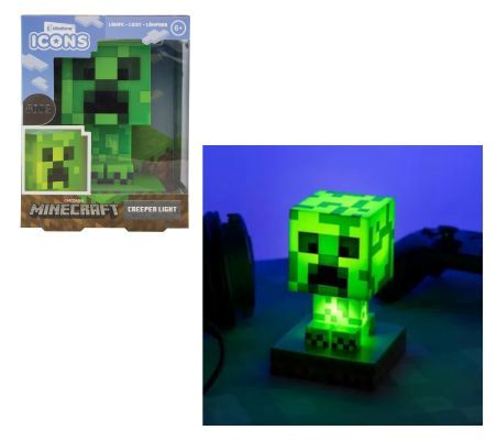 PALADONE – MINECRAFT – Creeper Lampada Iconica cm –  (In box cm)…x6…x24